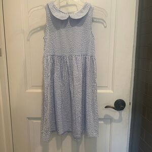 H&M Light Blue Striped Kids Dress